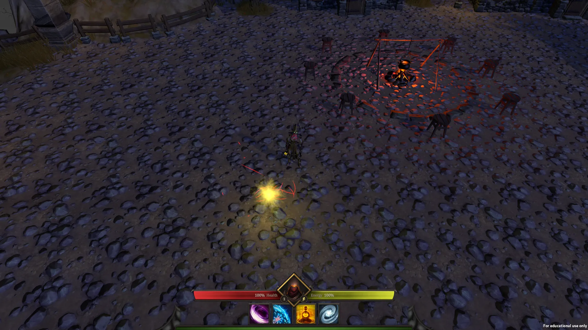Extra gameplay screenshot of Between Shadows Prototype