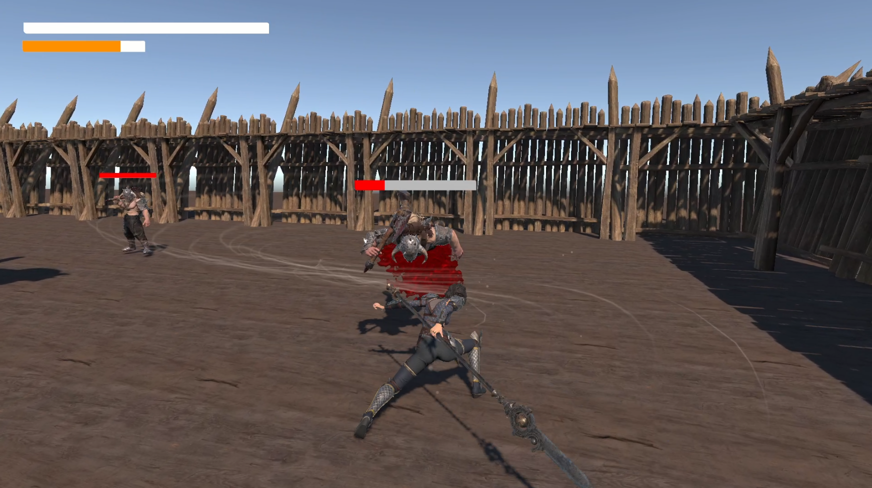 Screenshot of Souls-like Combat System (2025)